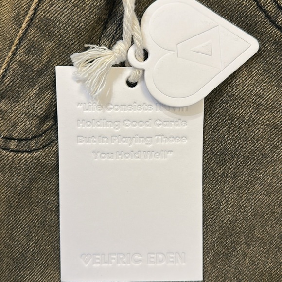 AELFRIC EDEN MULTI DISTRESSED JORTS - Picture 5 of 5